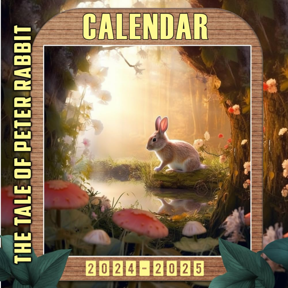 Peter Rabbit Calendar 2025 Archer Faith