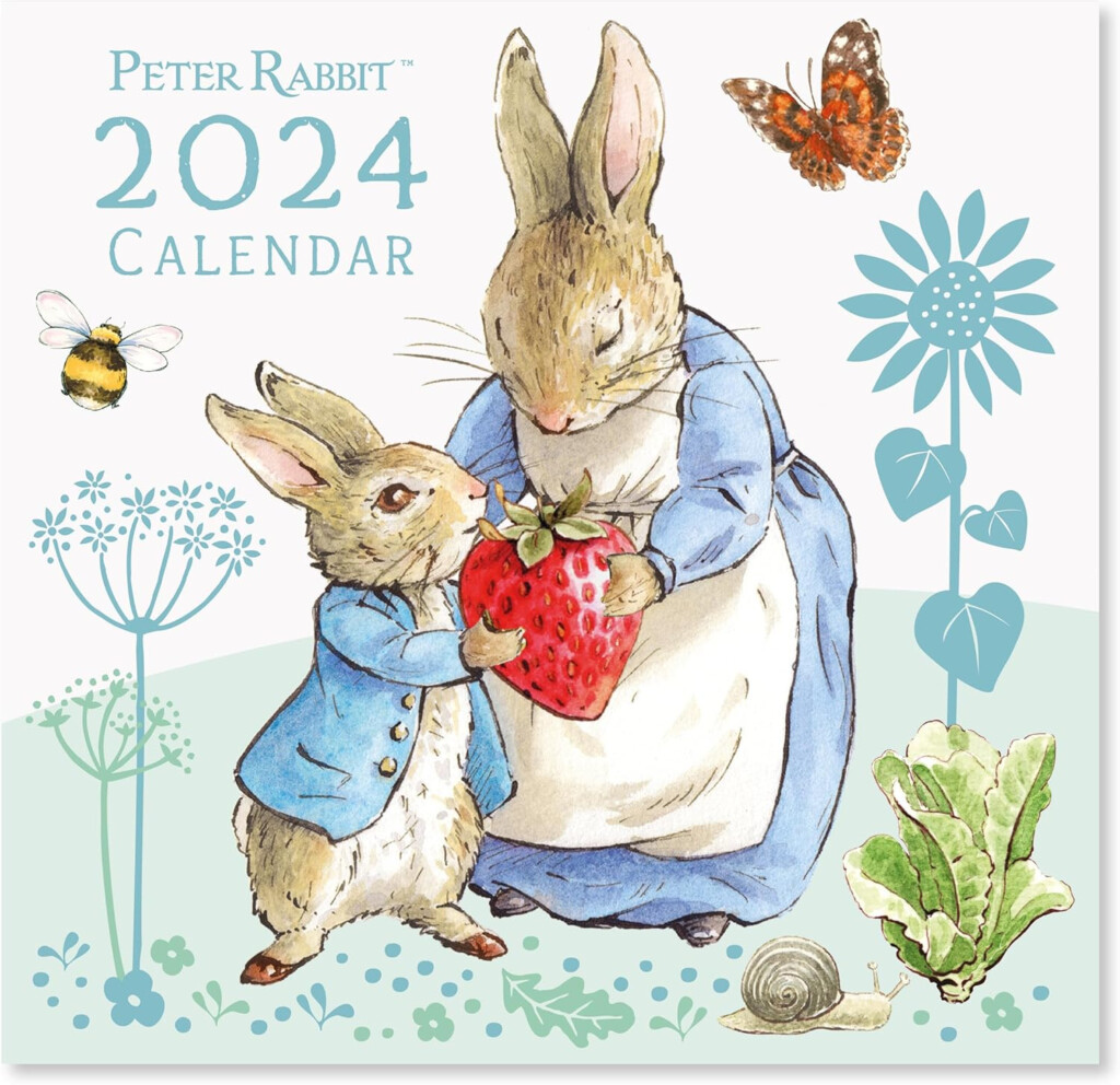 Peter Rabbit Calendar 2025 Archer Faith
