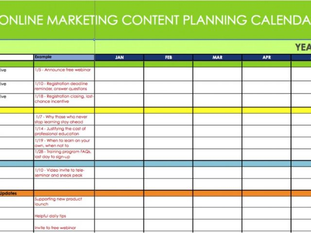 Promotional Calendar Template Promotional Calendar Template Great 