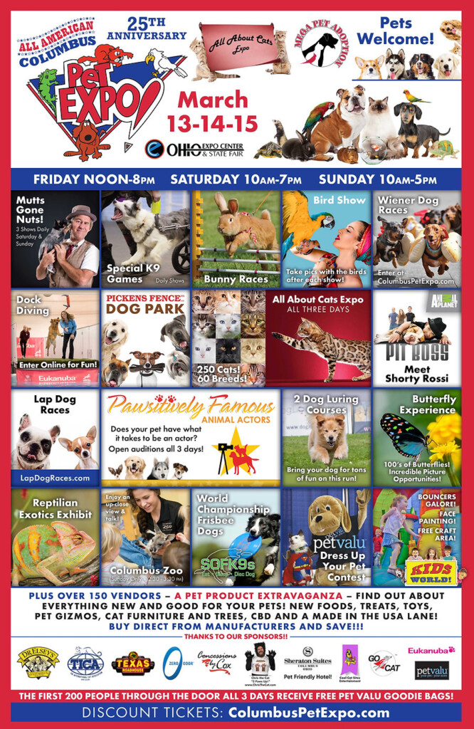 Show Schedule Columbuspetexpo