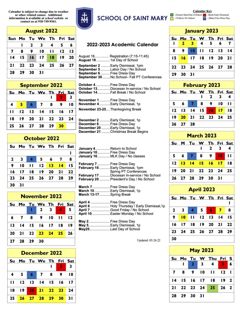 St Marys Academic Calendar 2024 Arlen Cacilie
