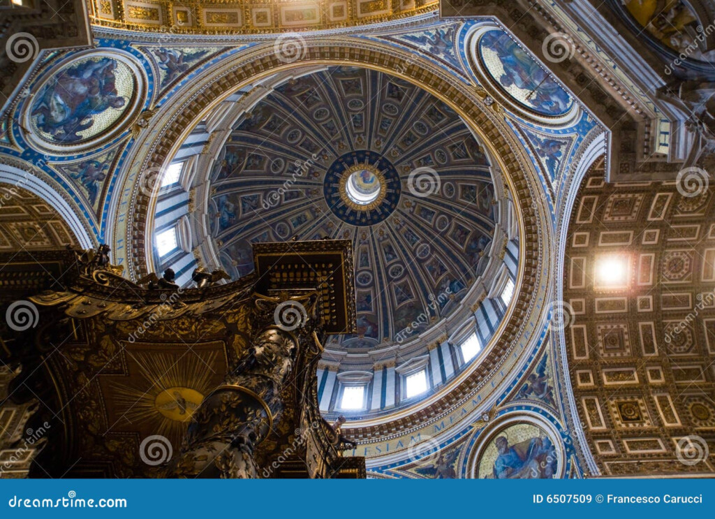 St Peter S Church Rome Italy Editorial Stock Image Image Of Chapel 