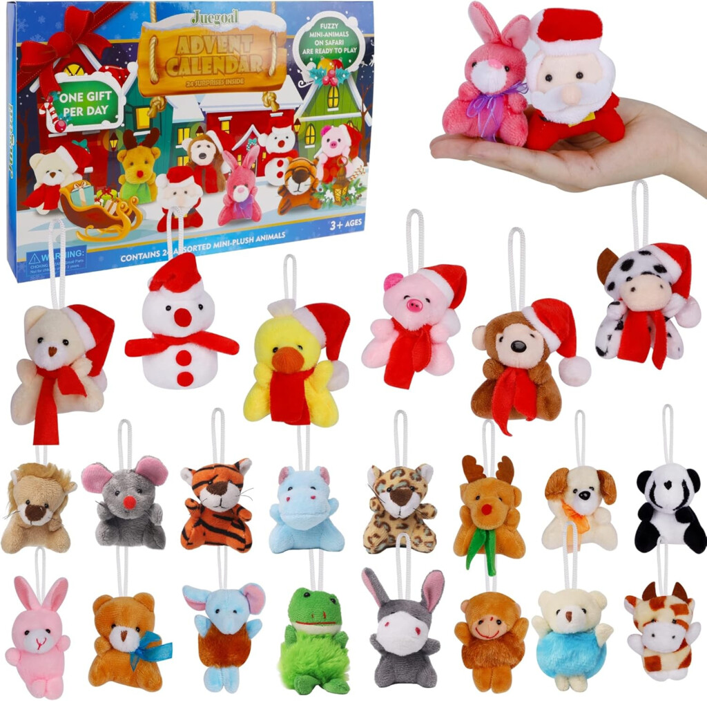 Stuffed Animal Advent Calendar 2025 Kana Deberg