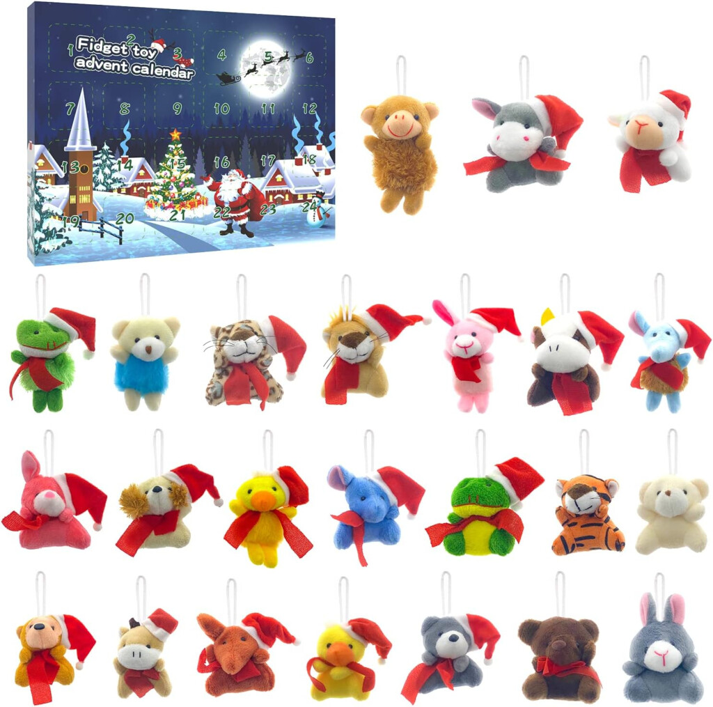 Stuffed Animal Advent Calendar 2025 Kana Deberg