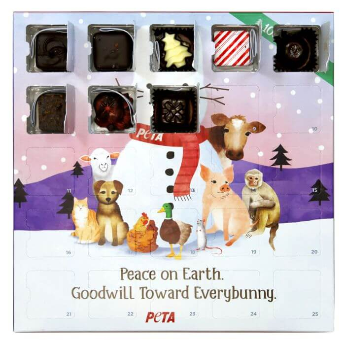Vegan Advent Calendars For Christmas 2023 PETA