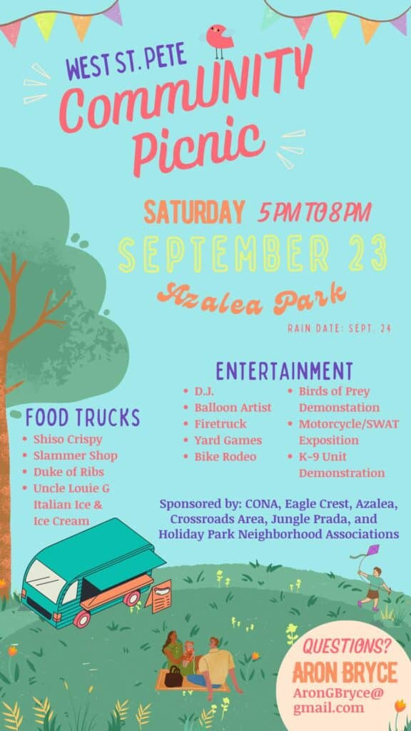West St Pete CommUNITY Picnic St Pete Catalyst