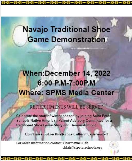 Winter Celebration Kicks Off At SPMS With Traditional Native American 